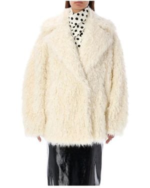 MSGM Faux Fur & Shearling Jackets - Neutre