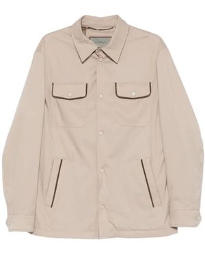 Canali Light Jackets - Natural