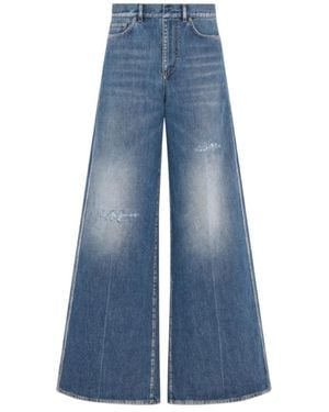 Dior Jeans ,Blauw ,Katoen Flared Jeans