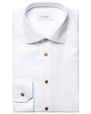 Eton Formal Shirts - White