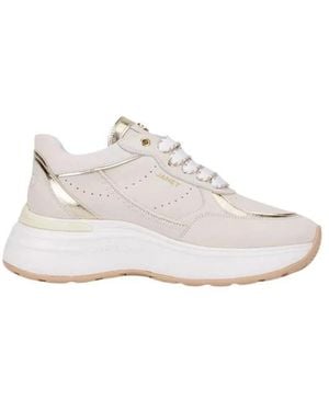Janet & Janet Leder Sneaker Luxus-Style - Weiß