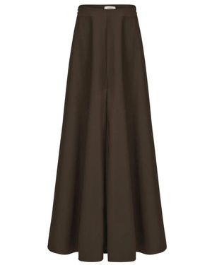 Ruohan Maxi Skirts - Marrón
