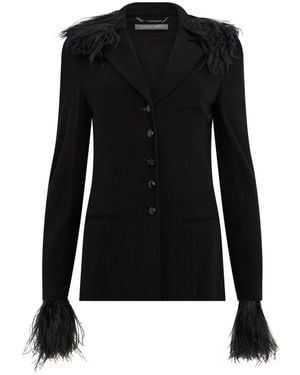 Alberta Ferretti Blazers - Negro
