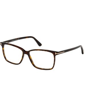 Tom Ford Block Sonnenbrille - Braun