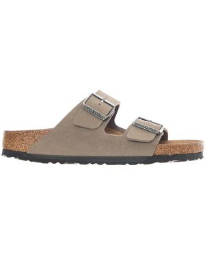 Birkenstock Sliders - Brown