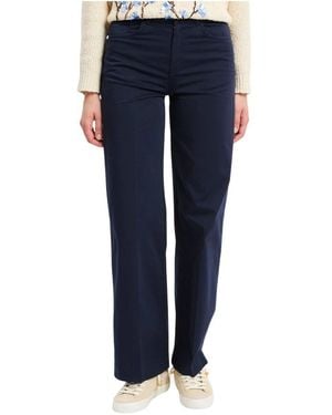 Kaos Broek Met Vijf Zakken - Blauw