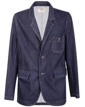 Uma Wang Denim Jackets - Blu