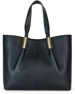 Elisabetta Franchi Tote Bags - Black