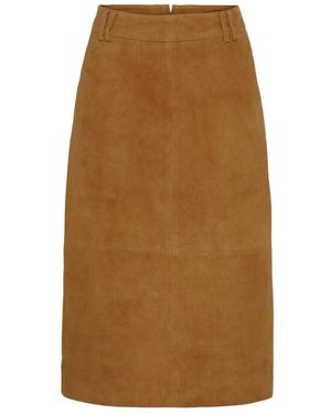 Notyz Rokken ,Skirts - Bruin