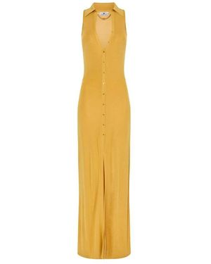 Elisabetta Franchi Maxi Dresses - Yellow