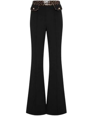 Fracomina Wide Trousers - Black