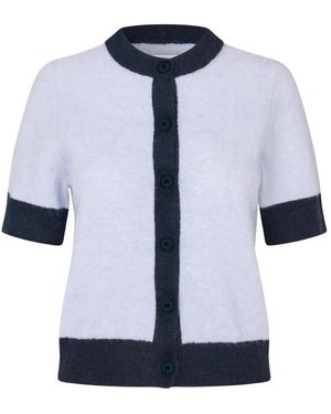 Samsøe & Samsøe Sanoura Ss Cardigan 15556 - Blau