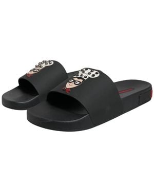 Dolce & Gabbana Sliders - Black