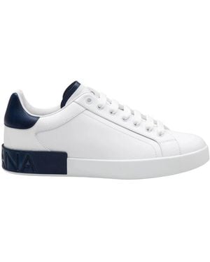 Dolce & Gabbana Portofino Sneakers - Weiß