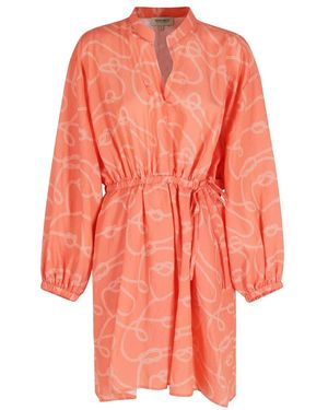 Woolrich Fluid Short Dress - Roze