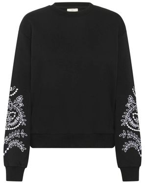 Kaffe Sweatshirts - Zwart