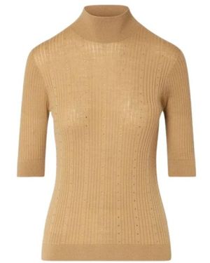 Liu Jo Wf6101 Ma77Q Wol Top - Naturel