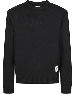Arte' Reversible Label Knit - Zwart