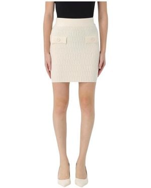 Pinko Short Skirts - Neutro