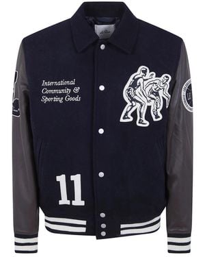 Les Deux Bomber Jackets - Azul