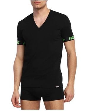 DSquared² T-Shirts - Negro