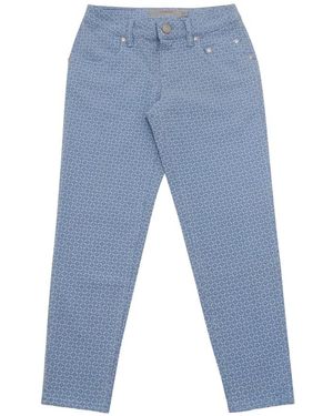 Siviglia Cropped Trousers - Blue