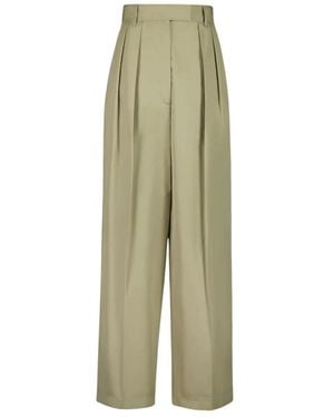 La DoubleJ Wide Trousers - Green