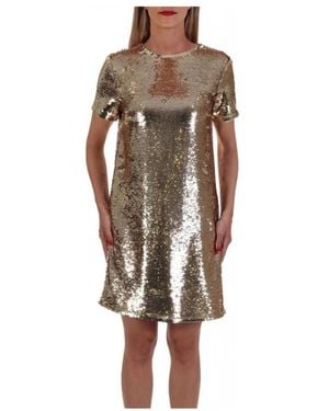 Emporio Armani Short Dresses - Brown