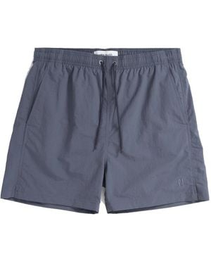 Norse Projects Lila Staub Badebekleidung Elastischer Bund Lockerer Schnitt - Blau