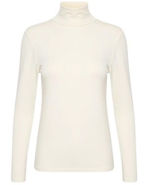 Soaked In Luxury Long Sleeve T-Shirts - White