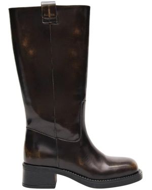 Alohas High Boots - Black