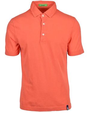 Drumohr Polo Shirts - Red