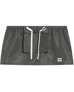 Miu Miu Rokken ,Groen ,Gonna - Grijs