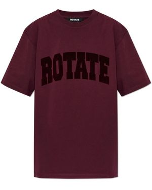 ROTATE BIRGER CHRISTENSEN T-Shirts - Purple