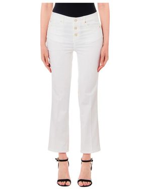 Liu Jo Cropped Jeans - White