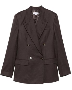 Stella McCartney Double-Breasted Blazer - Bruin