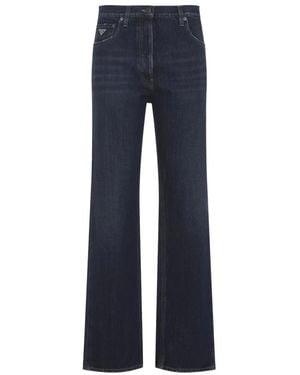 Prada Straight Jeans - Azul