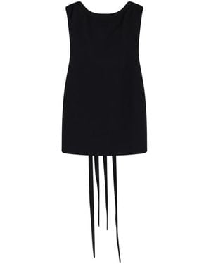 The Attico Sleeveless Tops - Black