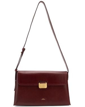 A.P.C. Shoulder Bags - Rosso