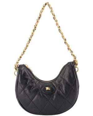 Burberry Umhängetasche Mit Hufeisenkette - Schwarz