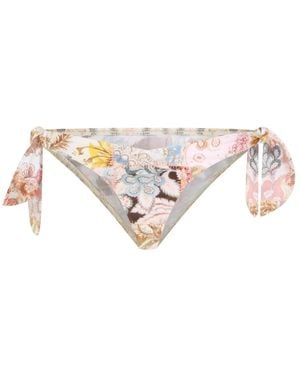 Zimmermann Badmode ,Veelkleurig ,Daylight Tie Bikini Pant - Roze