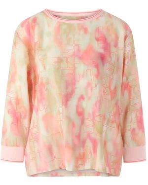 Marc Cain Blouse Met Ronde Hals - Roze