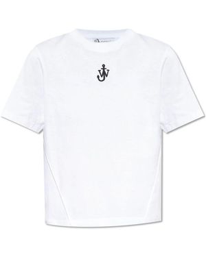 JW Anderson T-shirt mit logo - Weiß