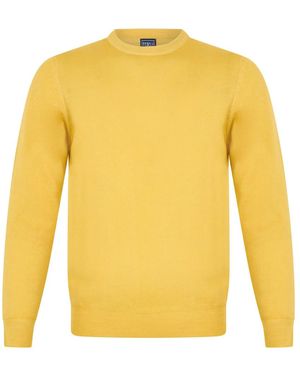 Fedeli Round-Neck Knitwear - Giallo