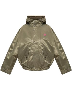 KENZO Geprinte Jas - Groen