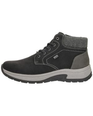Rieker Schoenen ,Zwart ,Lace-Up Boots