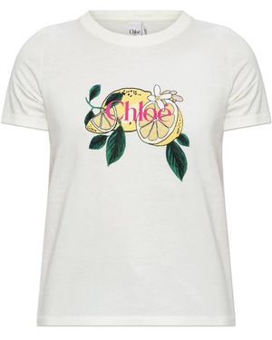 Chloé T-Shirts - Blanco