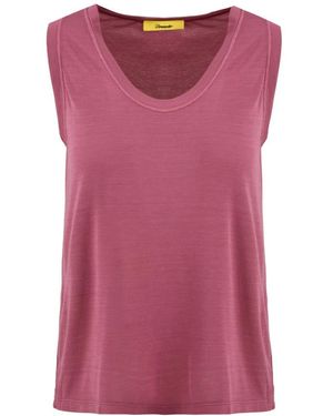 Drumohr Tops ,Roze ,Stijlvolle T-Shirts En Polos - Paars