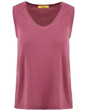 Drumohr Sleeveless Tops - Purple