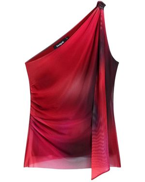 Desigual Tops ,Rood ,Katoen Ts Bratislava Top